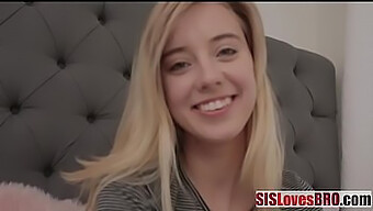 18+ Haley Reed És Fiatal Mostohatestvére Együtt Dolgoznak Egy Forró Pornóvideón