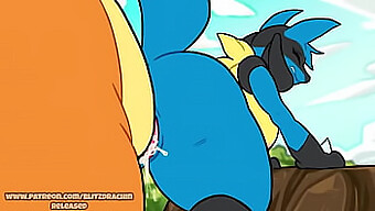 Furry Bdsm: Lucario Subbed By Charizard