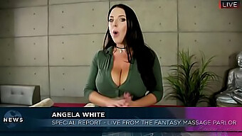 Wanita Dewasa Berpayudara Besar Lena Paul Dan Angela White Mengeksplorasi Pengalaman Baru Dalam Video Ini.