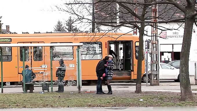 Feiere Den Valentinstag Mit Heißem Küssen Und Muschilecken