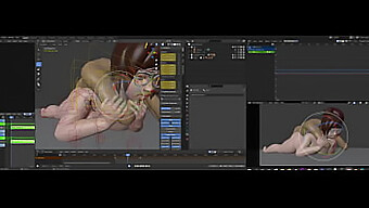 Trabajo 3d De Mei En Progreso: La Segunda Mitad Del Chico De Cuerda